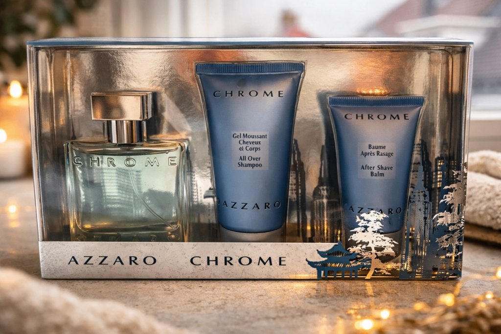 Azzaro Chrome giftset – nieuw & ongebruikt, Ophalen of Verzenden, Nieuw, Overige typen