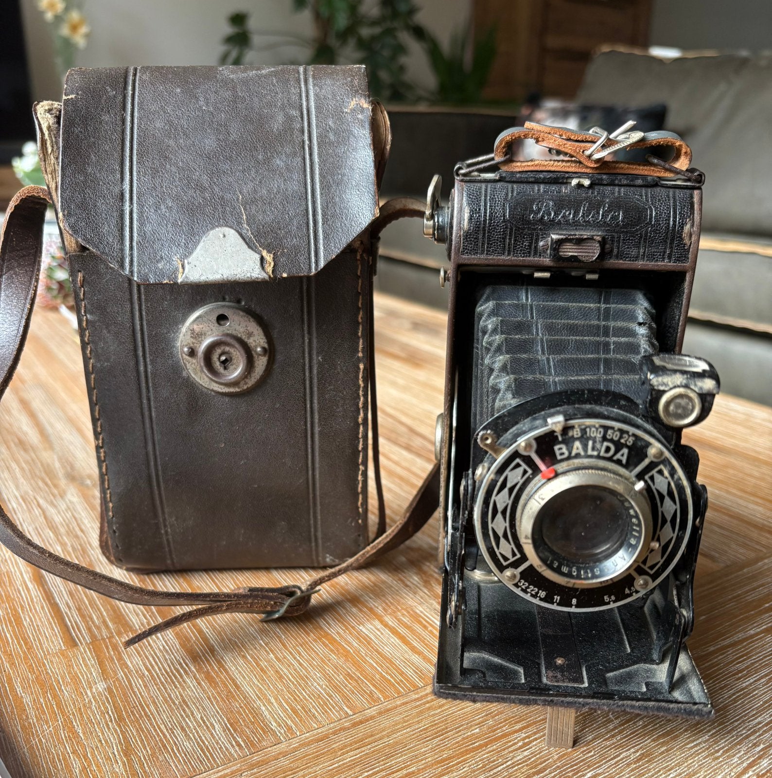 Vintage Balda Juwella vouwcamera, Ophalen of Verzenden, Voor 1940