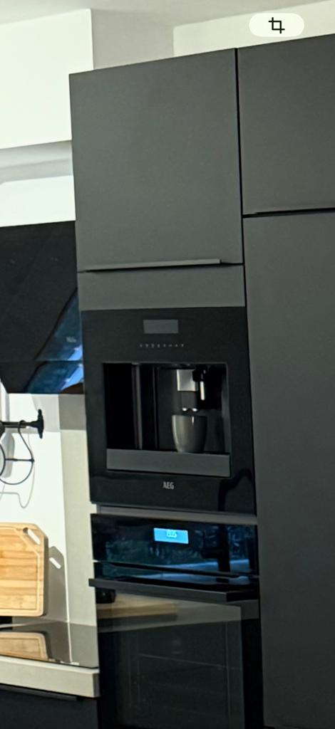 AEG inbouw espressomachine KKE884500B, Witgoed en Apparatuur, Koffiezetapparaten, Ophalen, Zo goed als nieuw, Espresso apparaat