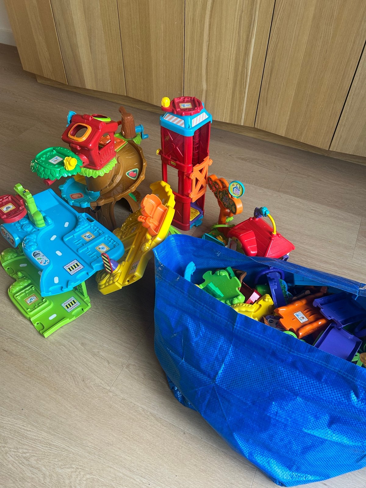 Grote set VTech Toet Toet Auto's en Zoef Zoef Dieren, Ophalen, Gebruikt, Jongen of Meisje