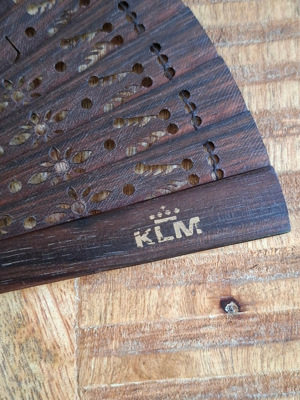 Waaier van KLM, Bali, Caruda Indonesia, Ophalen of Verzenden, Dames