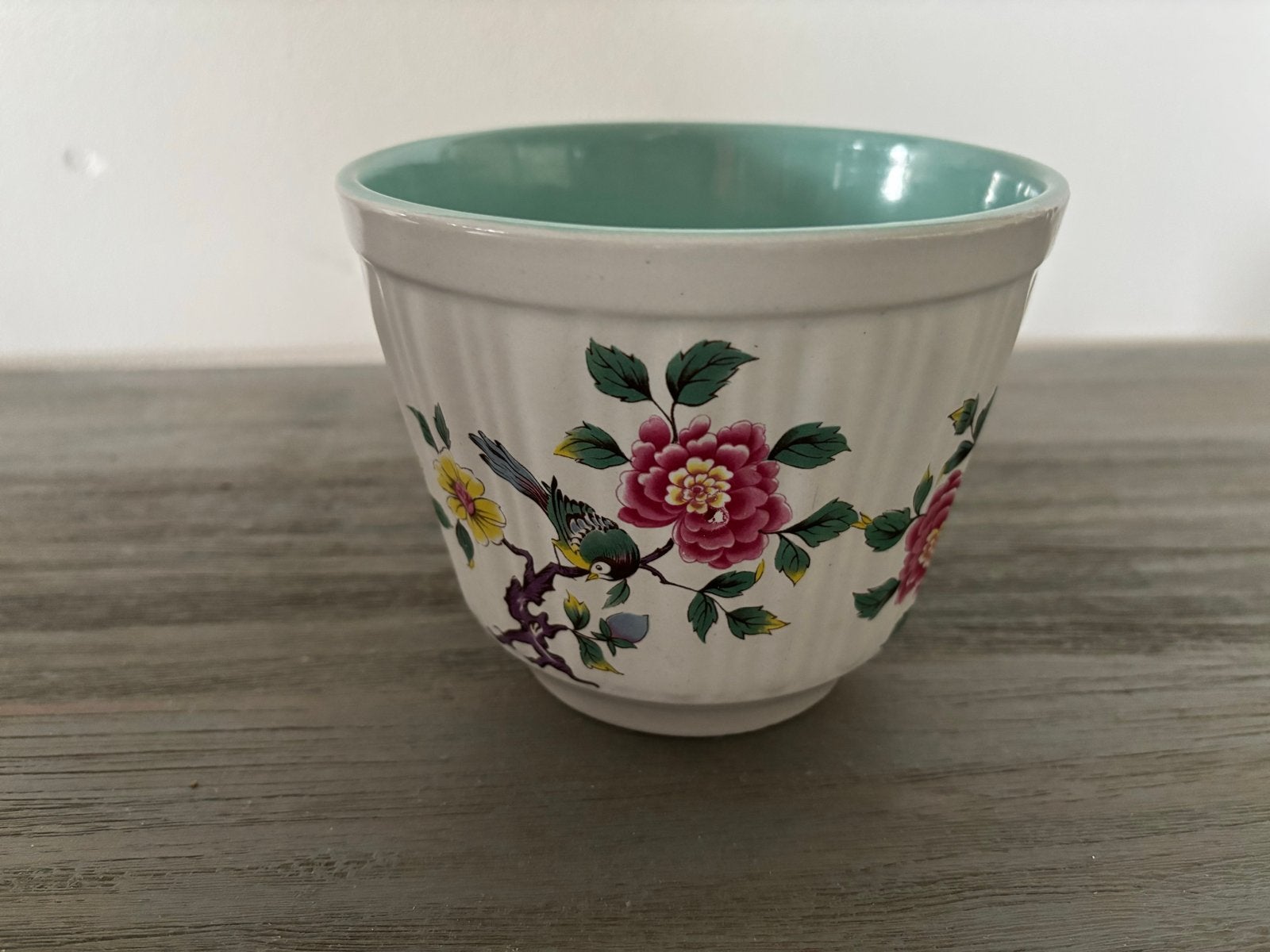 Old Foley James Kent - decor Chinese Rose - bloempot 14 cm, Antiek en Kunst, Ophalen of Verzenden