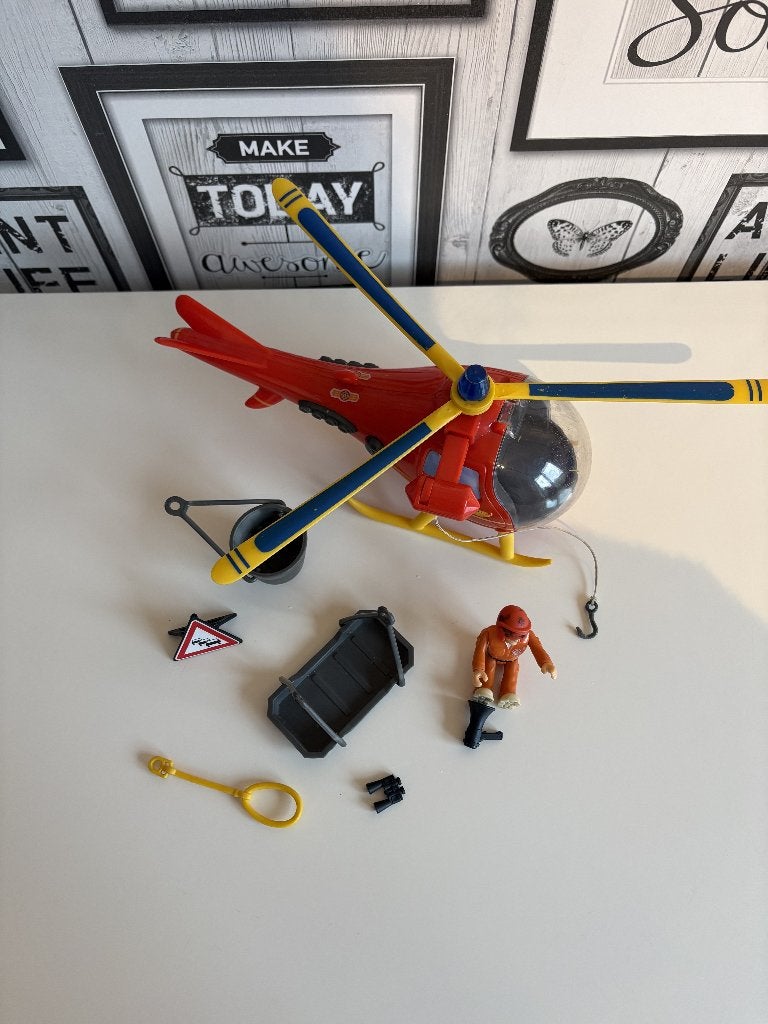 Brandweerman Sam - Helikopter Wallaby, Ophalen of Verzenden, Zo goed als nieuw