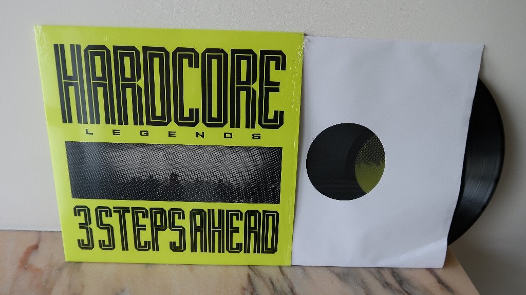 Hardcore Legends - 3 Steps Ahead Vinyl, Ophalen of Verzenden, Zo goed als nieuw, 12 inch