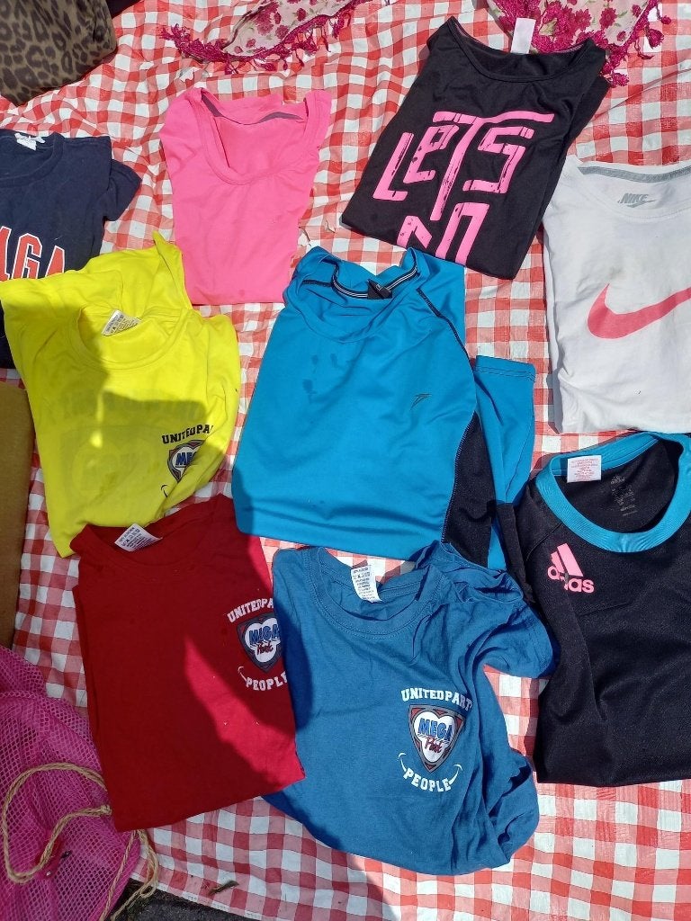 Diverse sportshirts kind maat ongeveer 164, Ophalen of Verzenden, Gebruikt, Jongen of Meisje