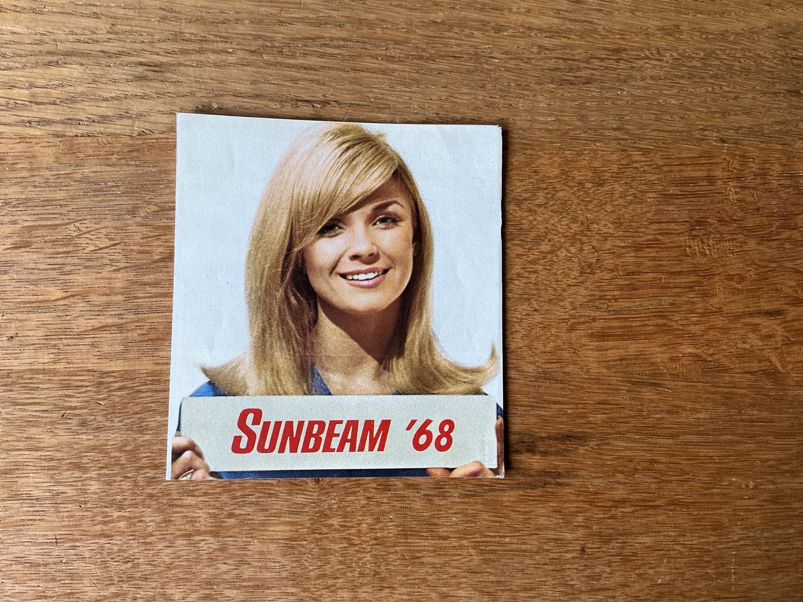 Sunbeam '68 brochure - Zeldzaam!, Ophalen of Verzenden, Zo goed als nieuw, Overige merken
