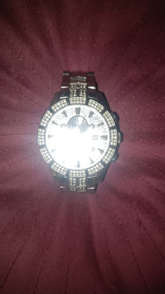 Marc Ecko herenhorloge kwarts E22569G1, Staal, Staal, Polshorloge, Zo goed als nieuw