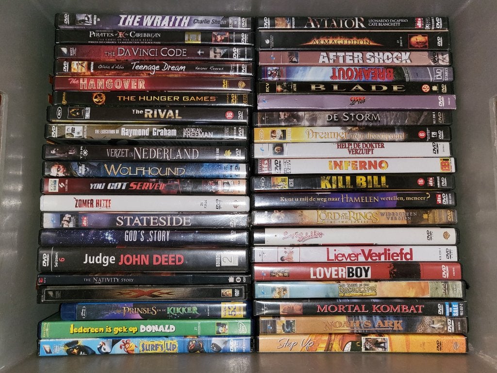 Dvd Collectie +- 50 Stuks, Actiekomedie, Bonusmateriaal, Alle leeftijden, Spaans