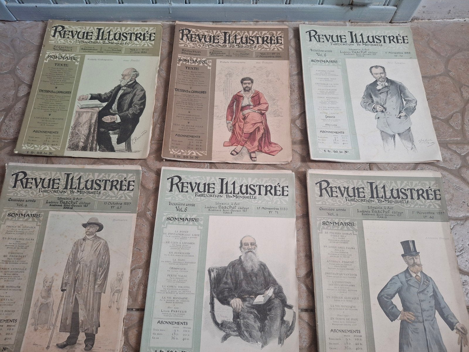 Revue Illustrée - Oude Franse tijdschriften (1886-1888), Ophalen of Verzenden, Gelezen, Overige typen