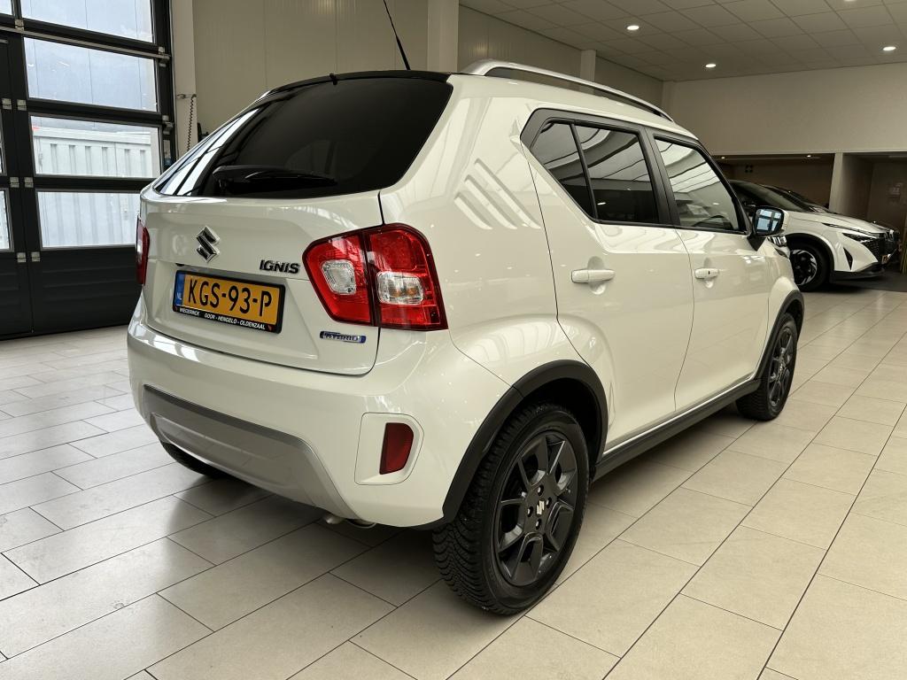 Suzuki Ignis 1.2 Hybride Style [ALL-SEASON BANDEN I CLIMATE, Auto's, Suzuki, Gebruikt, Euro 6, 4 cilinders, Wit