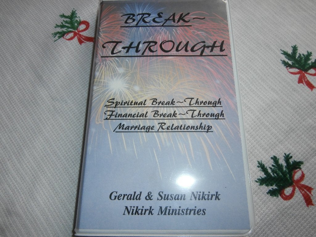 Cassettebandje Break Through Gerald and Susan Nikirk preek, Gebruikt, 2 t/m 25 bandjes, Ophalen of Verzenden, Voorbespeeld