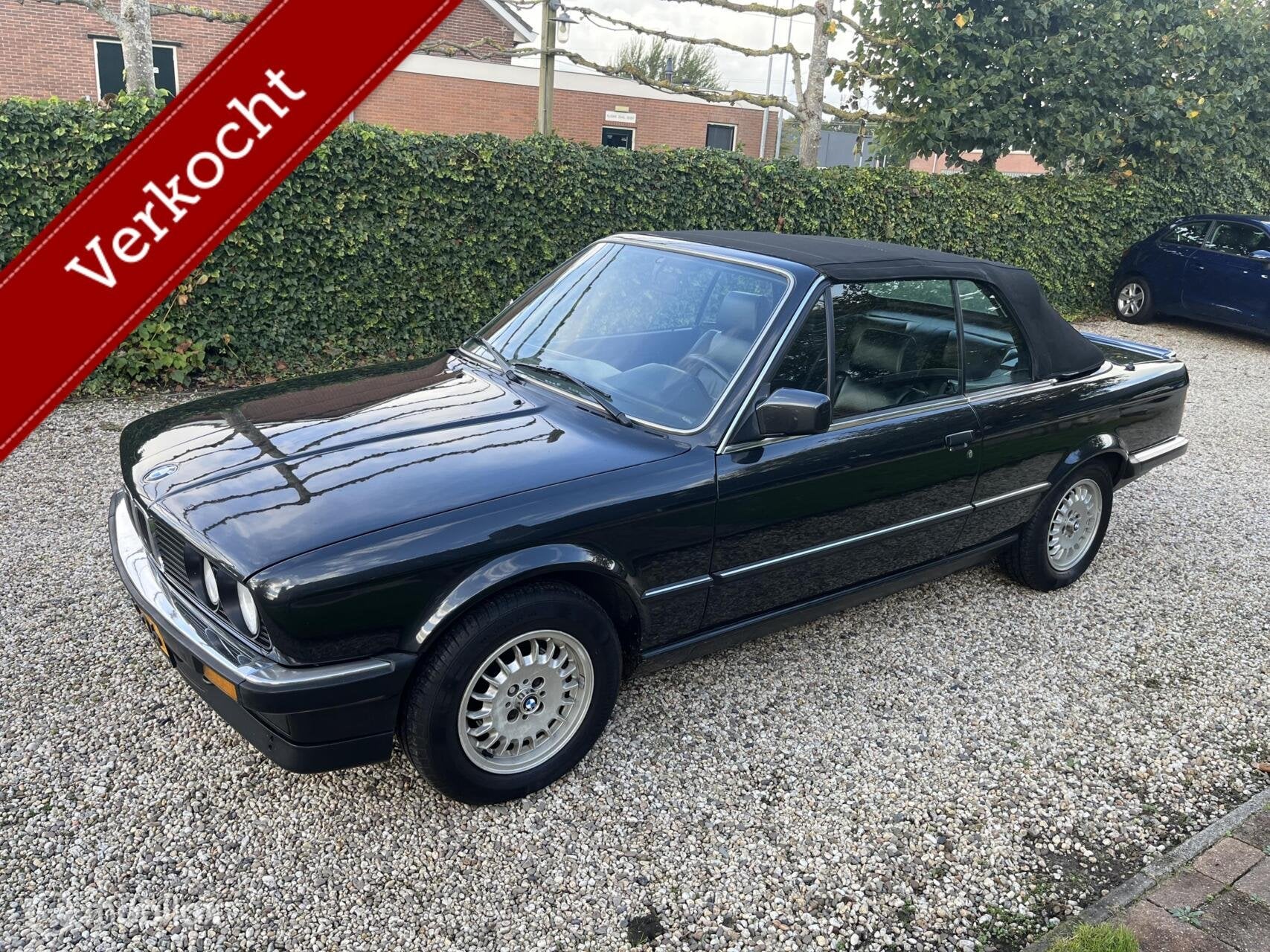 BMW 3-serie Cabrio 320i, Auto's, Elektrische ramen, Achterwielaandrijving, Cabriolet, Zwart