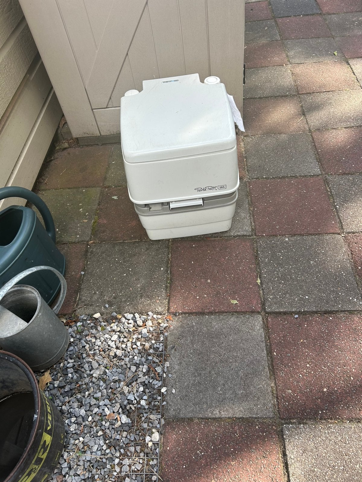 Potty potty, Ophalen, Gebruikt