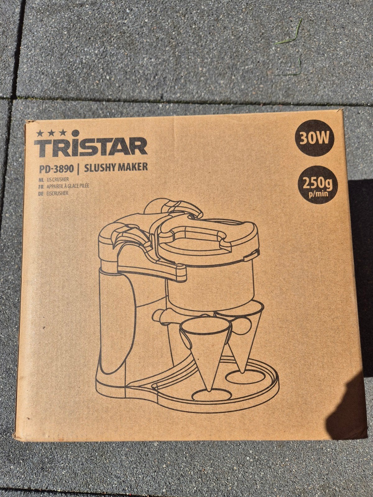 Tristar PD-3890 Slushy Maker / IJscrusher - Nieuw in doos, Ophalen of Verzenden, Nieuw