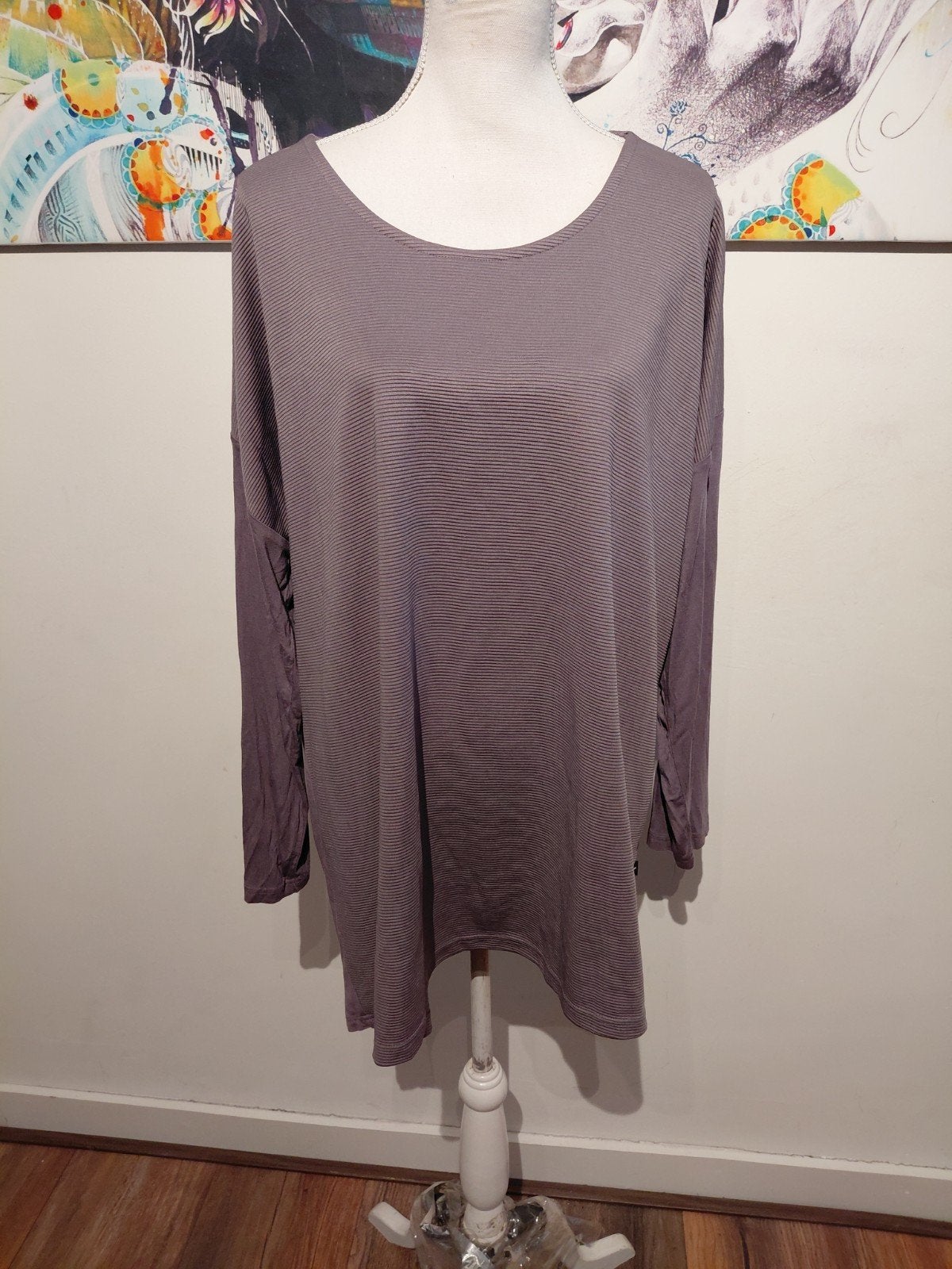Adia Fashion Dunne Trui Maat 50/52, Kleding | Dames, Grote Maten, Adia Fashion, Ophalen of Verzenden, Zo goed als nieuw, Paars