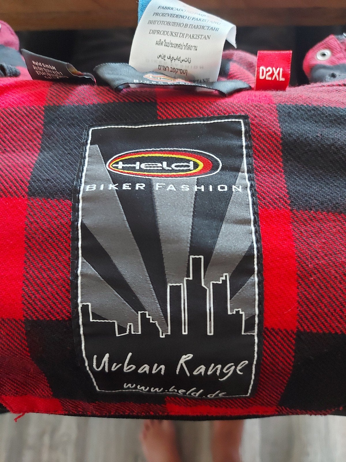 Dames motorblouse Held, Motoren, Ophalen