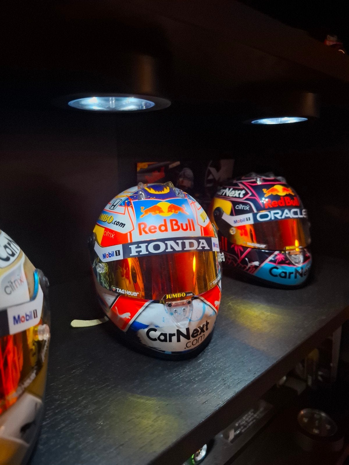 Max Verstappen Red Bull Racing F1 Helm Replica, Verzamelen, Ophalen of Verzenden, Zo goed als nieuw, Formule 1
