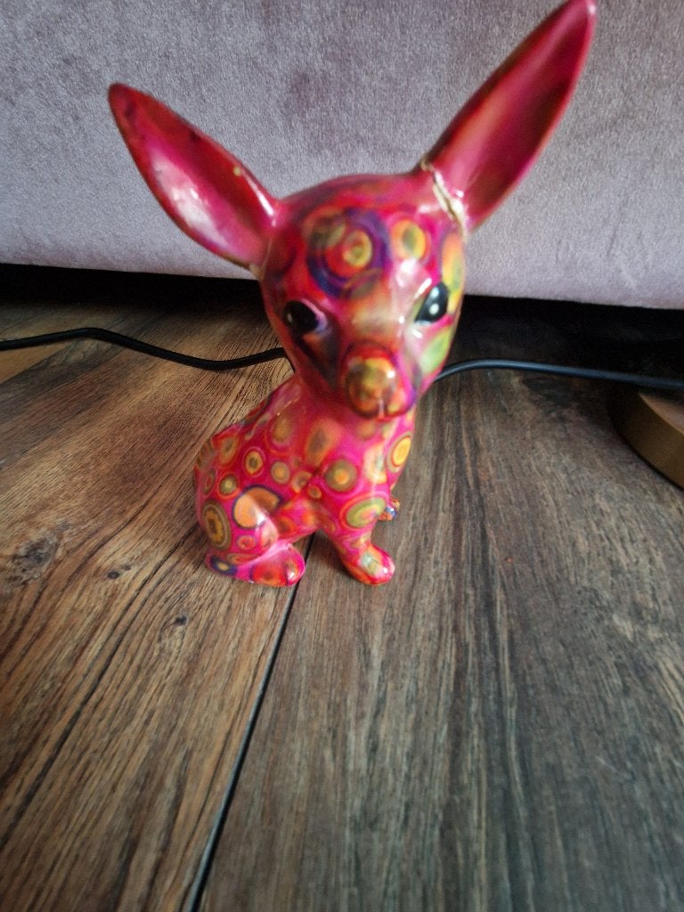Pomme Pidou Chihuahua, Verzamelen, Spaarpotten, Ophalen of Verzenden, Zo goed als nieuw, Steen, Aardewerk of Keramiek, Dier
