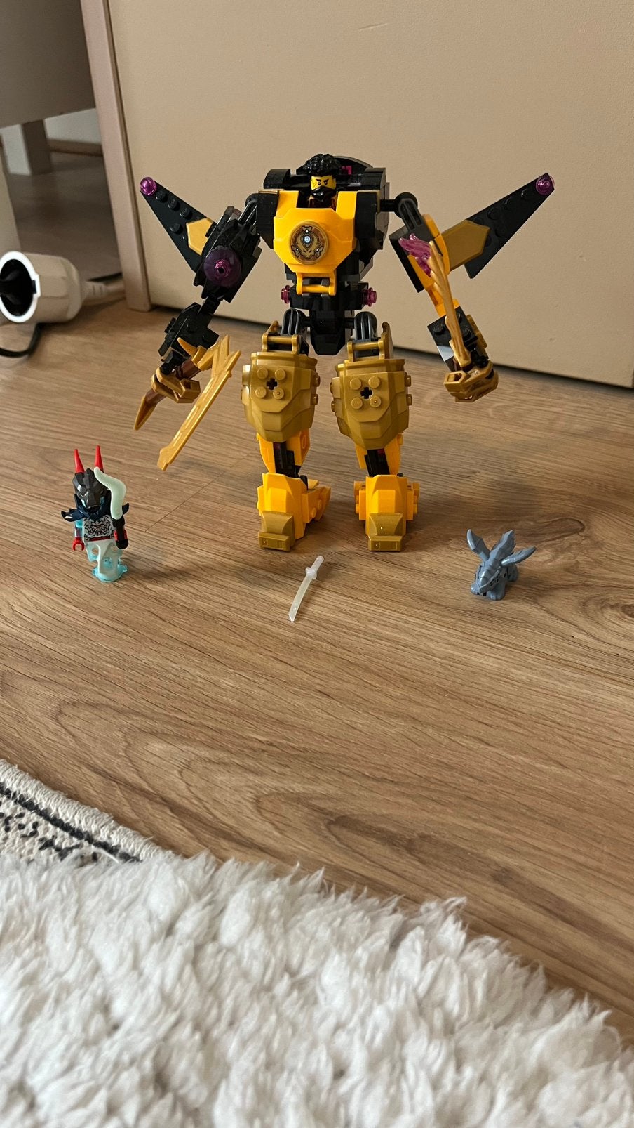Arin’s spinjitzu battle mech, Lego, Ophalen of Verzenden, Zo goed als nieuw, Inclusief extra onderdelen