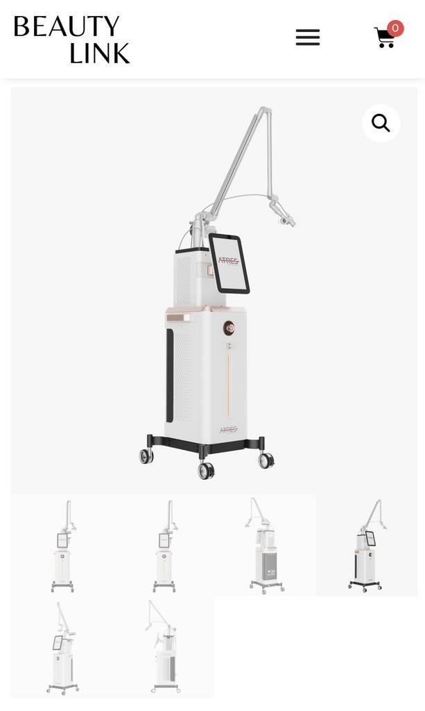 Co2 fractional laser, Ophalen, Zo goed als nieuw, Scheren en Epileren