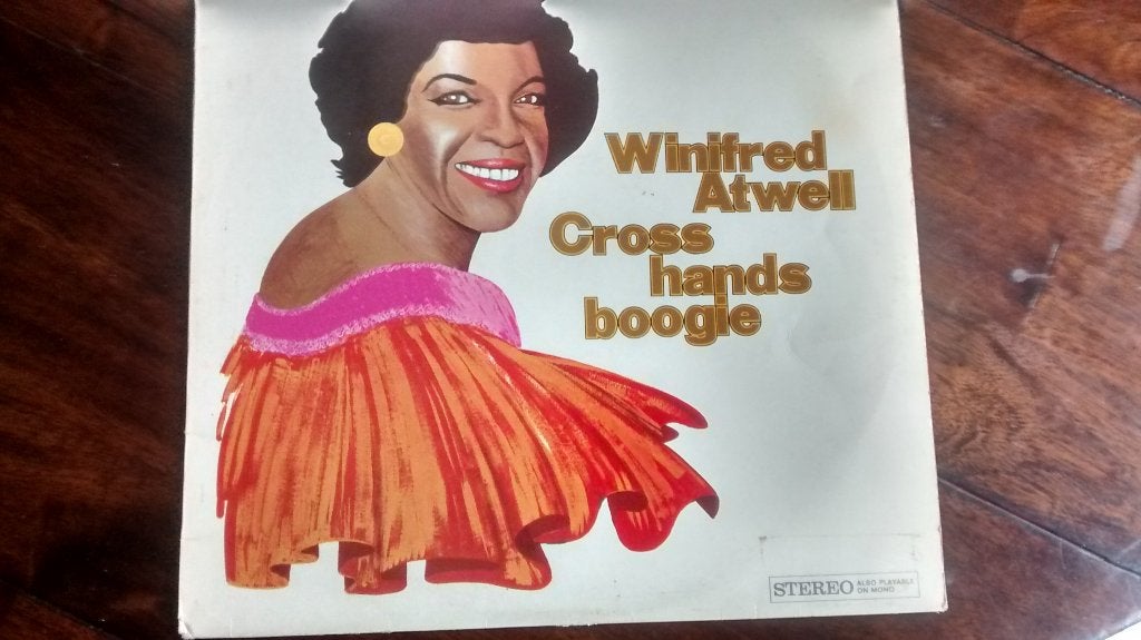 Lp - Winifred Atwell - Cross hands boogie, Ophalen of Verzenden, Zo goed als nieuw, Jazz, LP