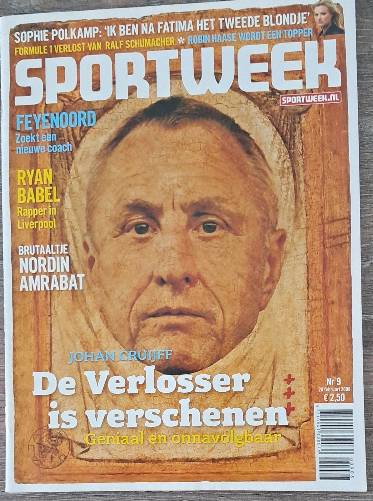 Sportweek Magazine - Johan Cruijff - Nr 9 2008, Verzamelen, Ophalen of Verzenden, Ajax