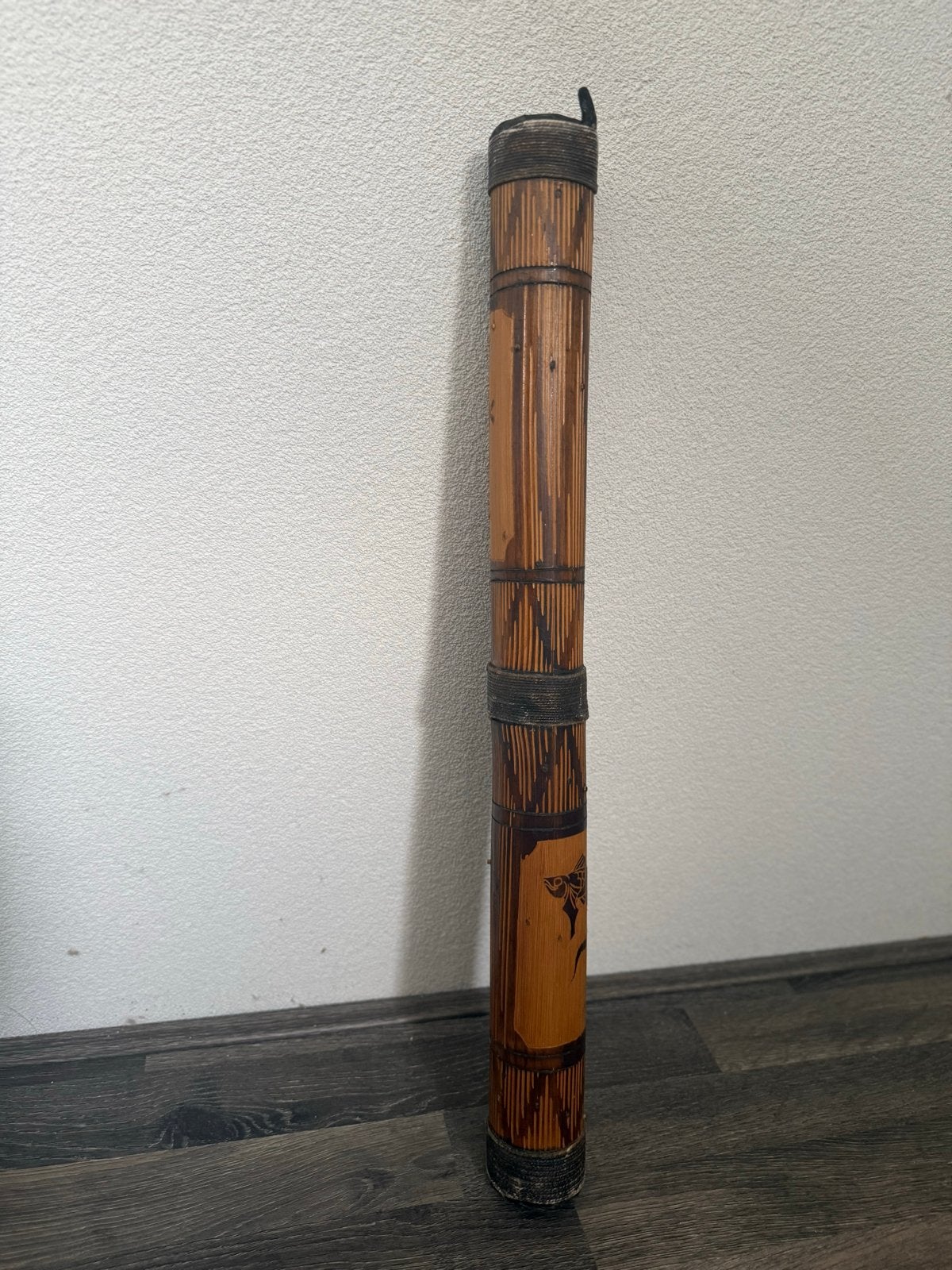 Decoratieve Bamboe Regenstok - Uniek Geluidseffect, Muziek en Instrumenten, Percussie, Ophalen of Verzenden, Gebruikt