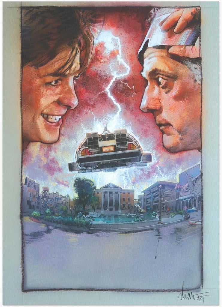 Back to the Future grote kunst Film Poster, Verzenden, Nieuw, Poster
