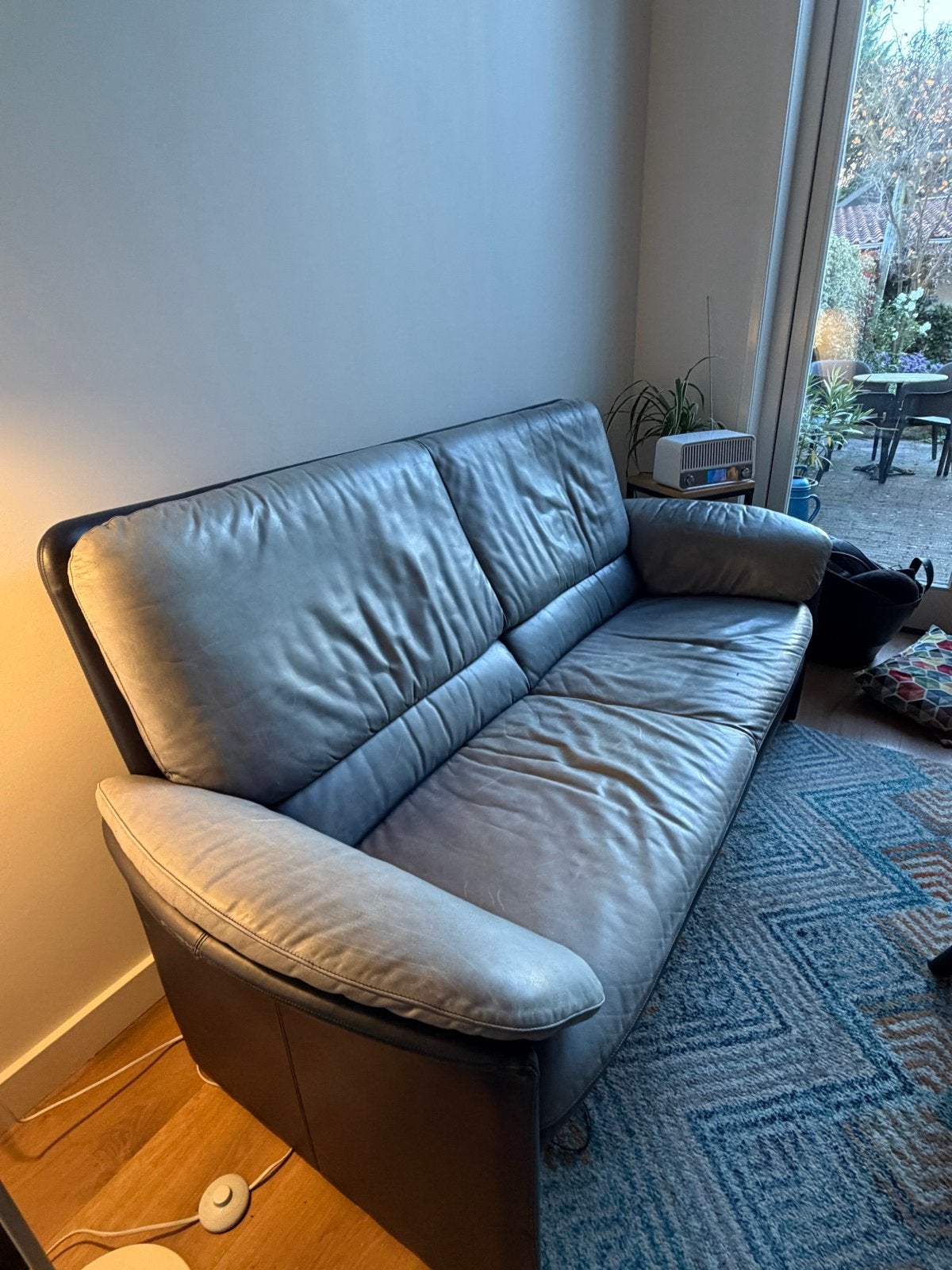 Bora Bora bank Leolux, Huis en Inrichting, Ophalen, Gebruikt, 150 tot 200 cm, Tweepersoons