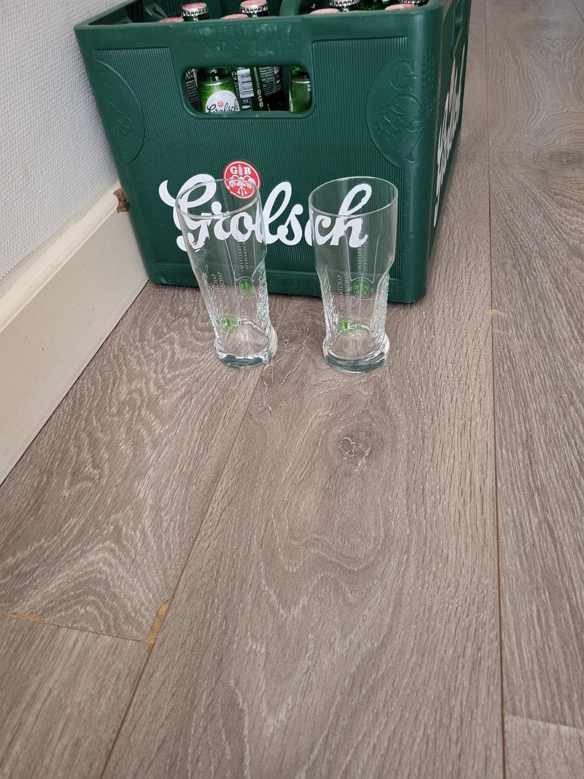 Grolsch/glazen, Verzamelen, Ophalen, Nieuw, Glas of Glazen, Grolsch