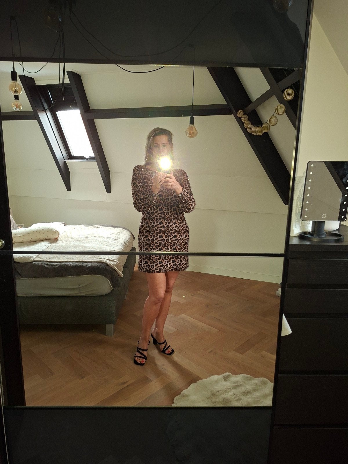 La Dress jurkje model Blake maat s, Ophalen of Verzenden, Zo goed als nieuw, Maat 38/40 (M), Boven de knie