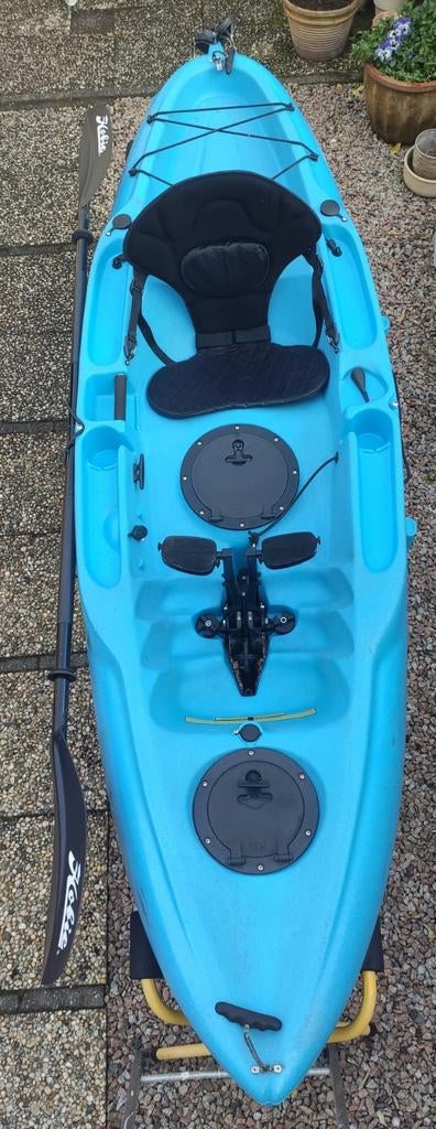 Hobie Sport trapkano, Watersport en Boten, Ophalen, Gebruikt, Eén persoon, Met peddels