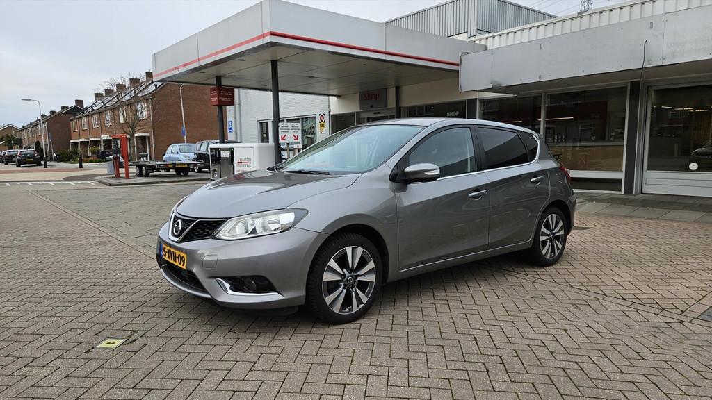 Nissan Pulsar 1.2 115pk DIG-T Connect Edition, Voorwielaandrijving, Stof, Gebruikt, Zwart