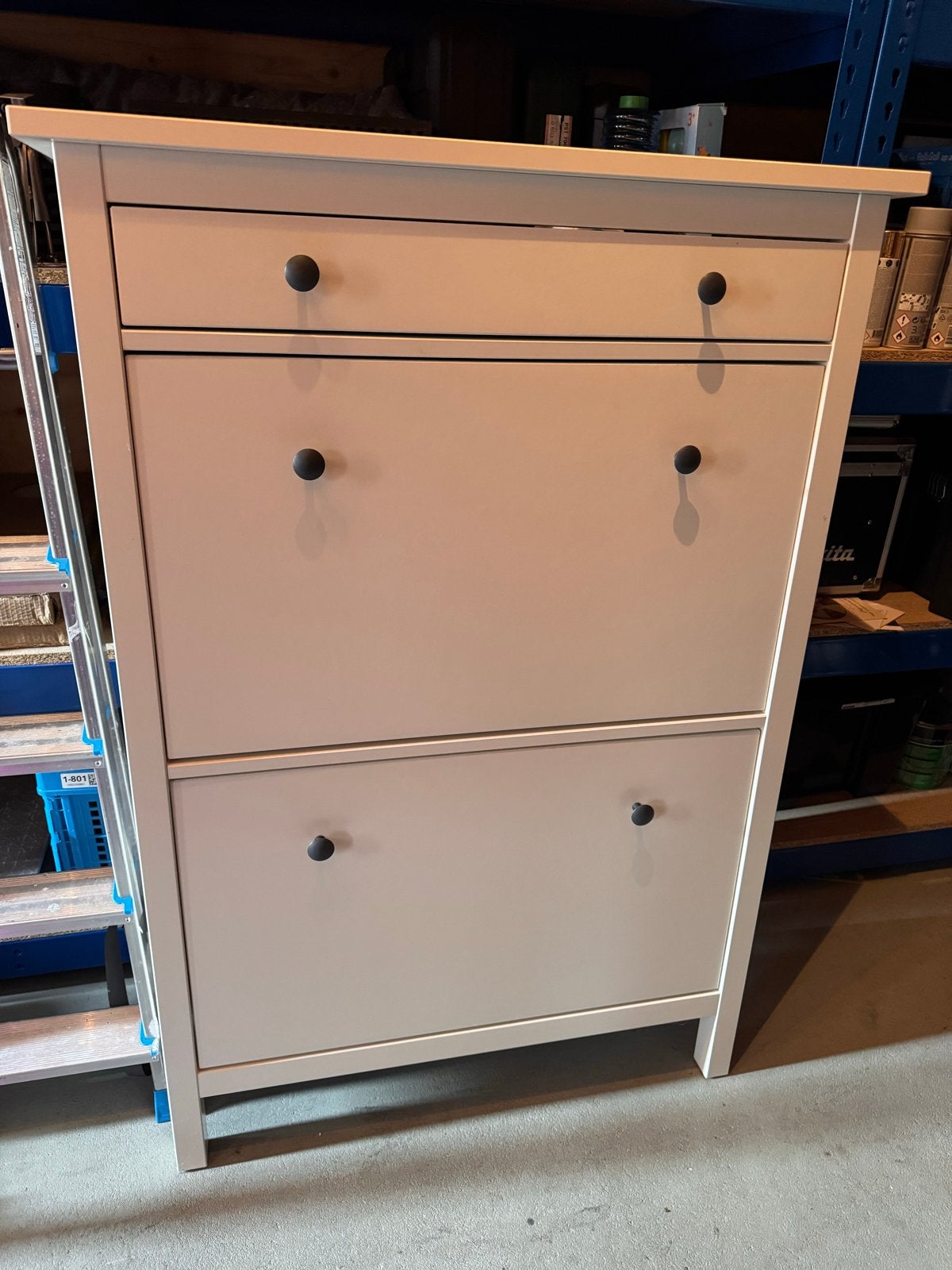 IKEA Hemnes Schoenenkast - Wit, Ophalen, Gebruikt