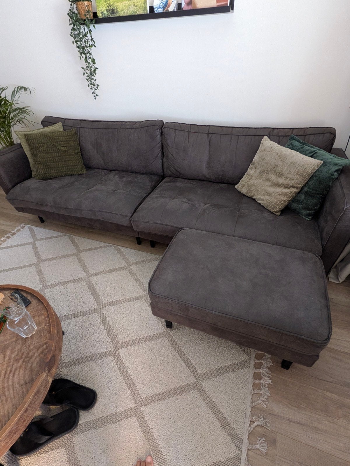 Bank met hocker rodeo classic, Ophalen, Gebruikt, Overige materialen