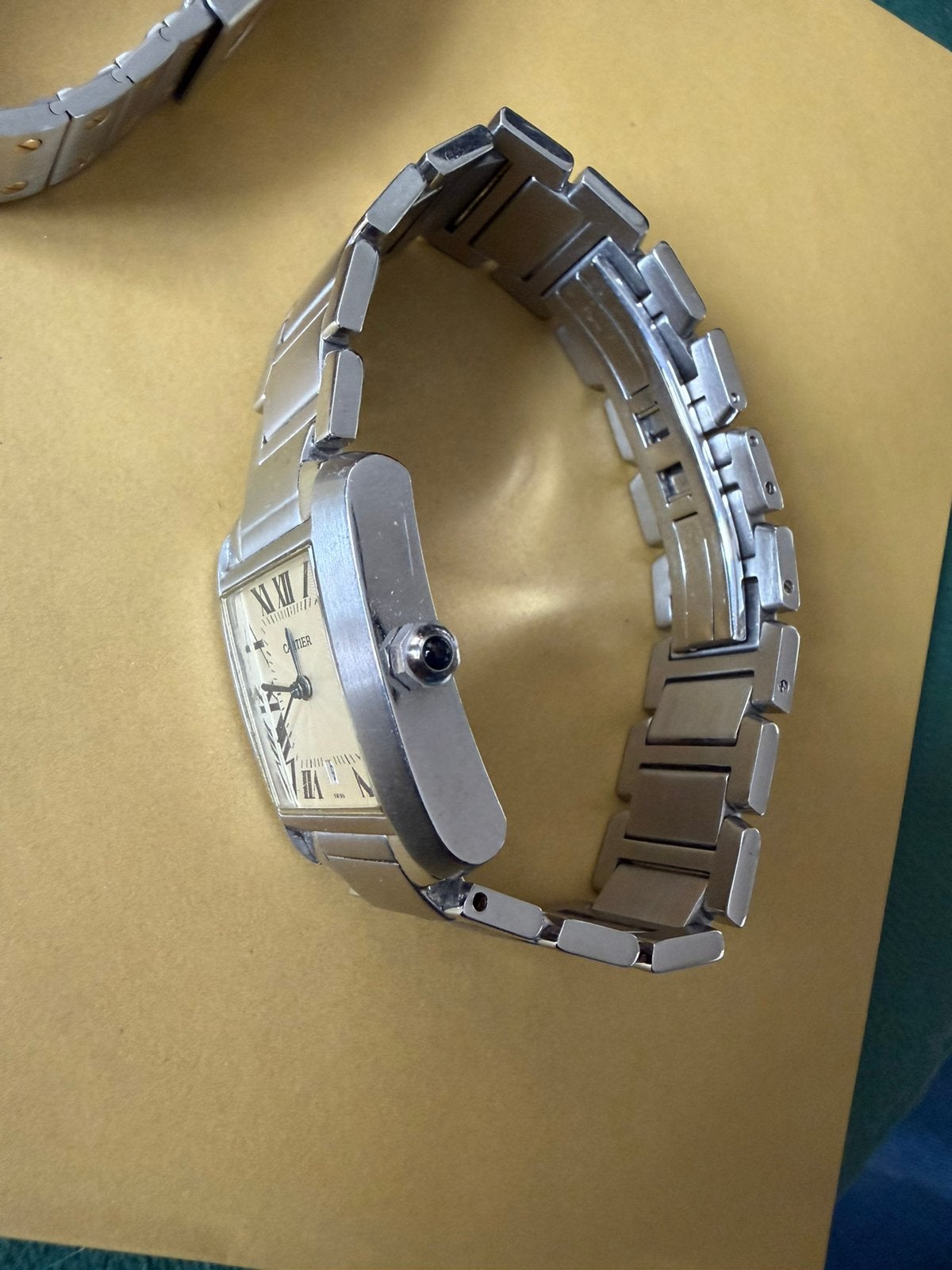 C. Santos 2961 horloges twee stijlvolle polshorloges, Sieraden, Tassen en Uiterlijk, Staal, Polshorloge, Zo goed als nieuw, Ophalen