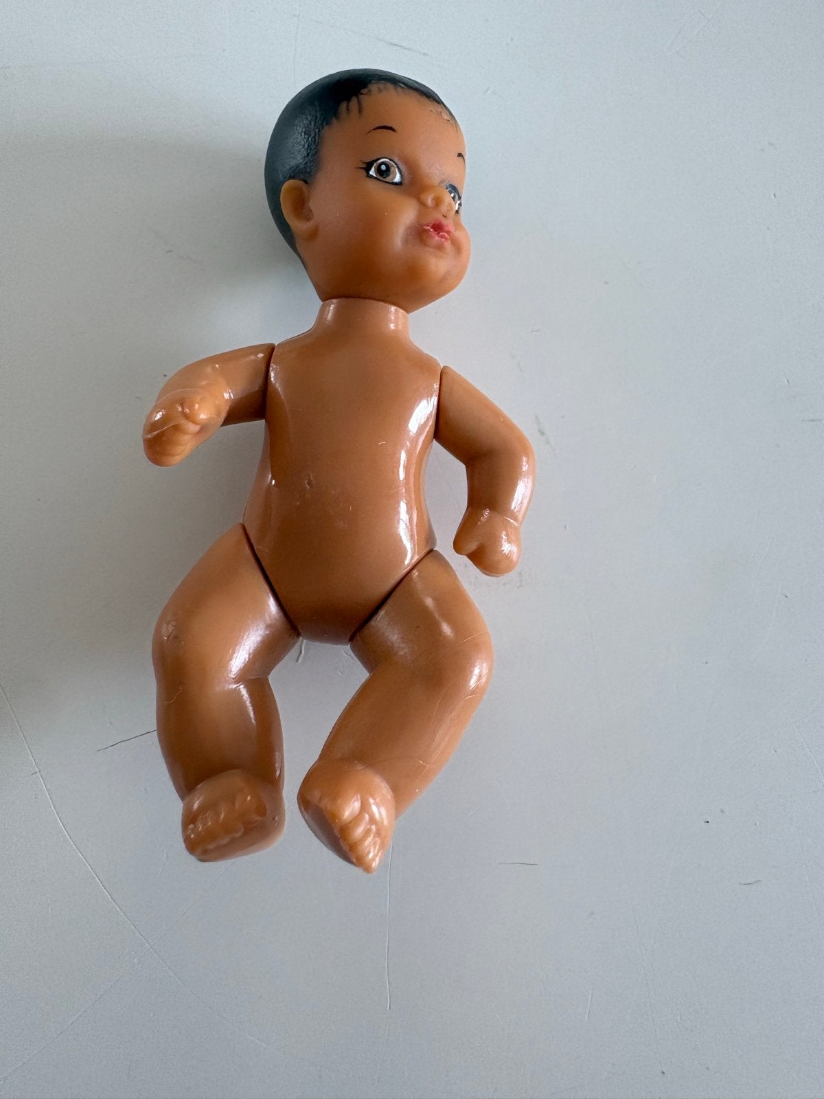 Vintage Babypopje - totsy, Verzamelen, Poppen, Ophalen of Verzenden, Gebruikt, Babypop