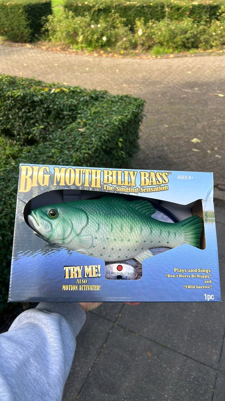 Big Mouth Billy Bass - De Zingende vis, Speciale editie, Ophalen of Verzenden, Nieuw in verpakking, Overige genres