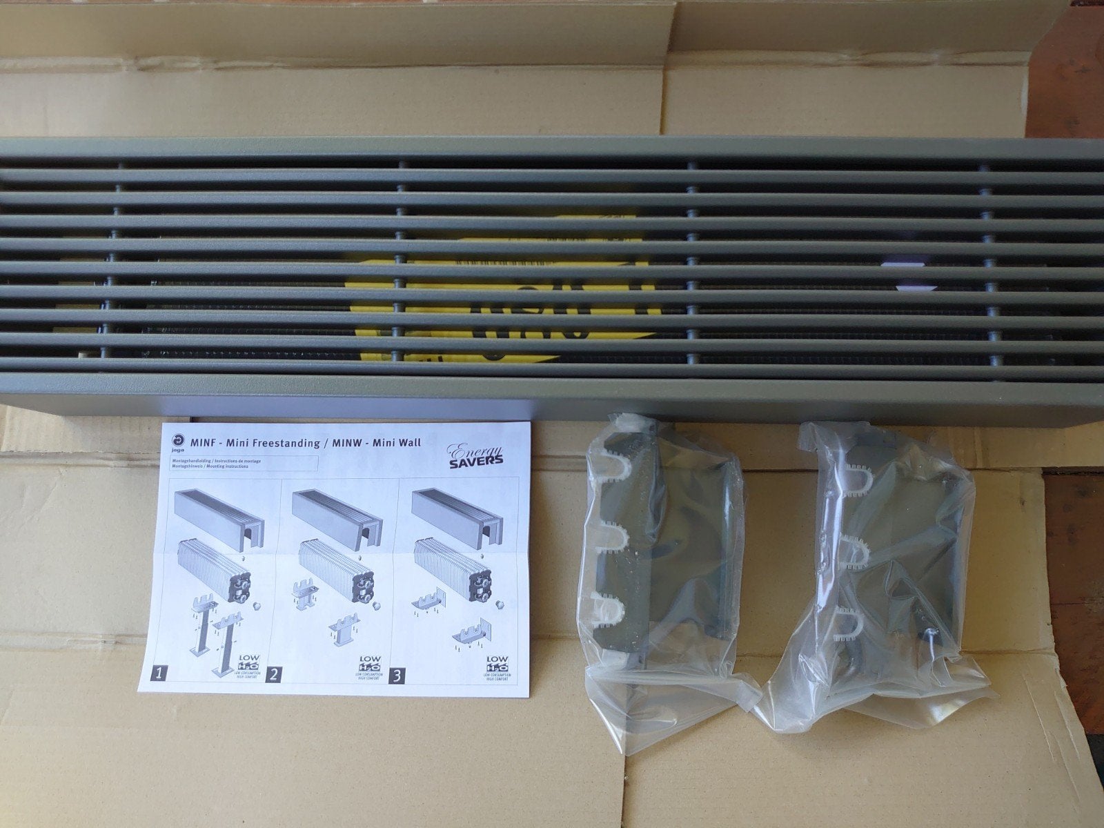 Nieuwe Jaga radiator 80x18x13cm. Convector., Minder dan 30 cm, Radiator, Nieuw, Ophalen of Verzenden
