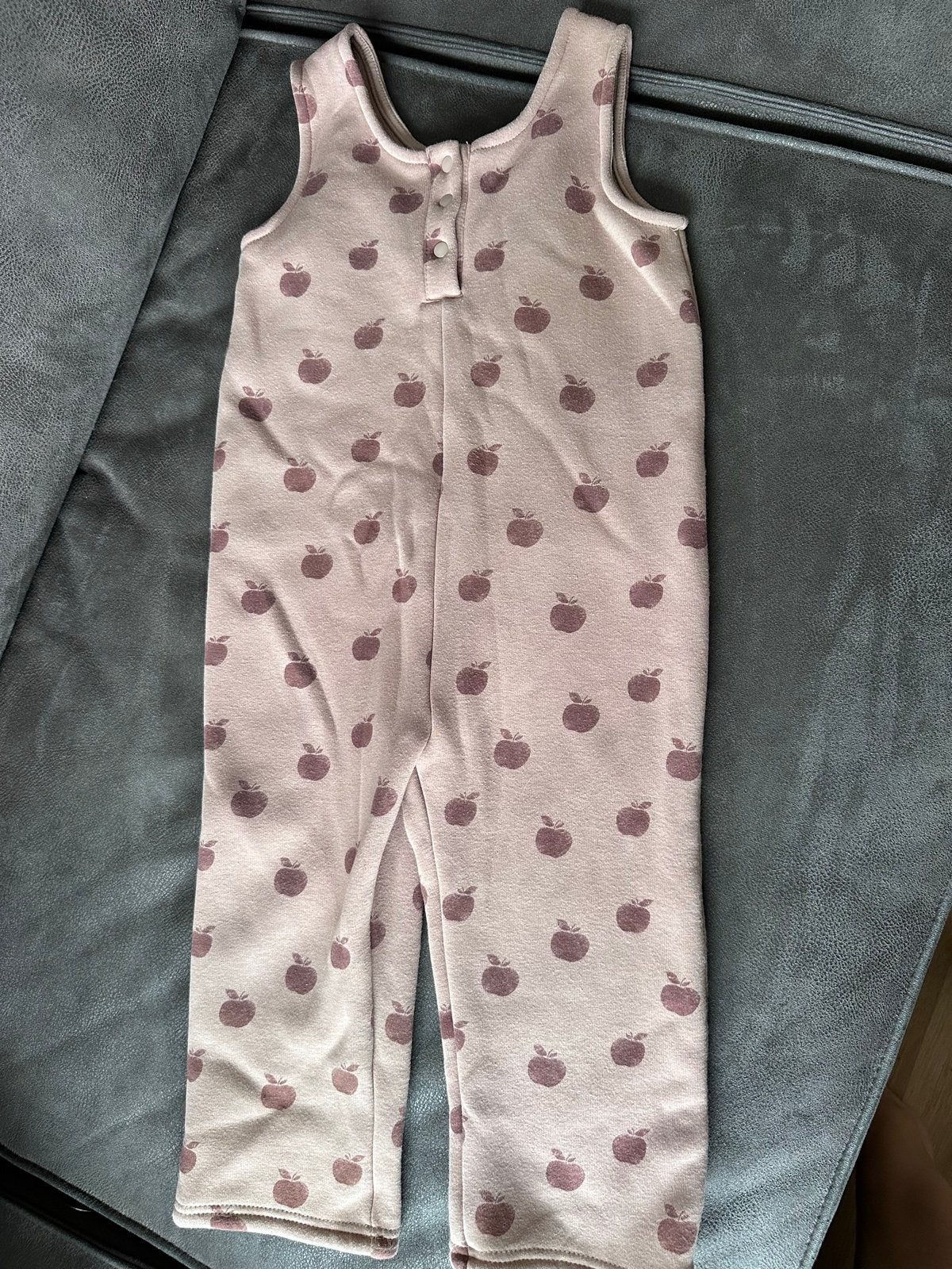 Zara Jumpsuit Roze met Appels - Maat 98 (2-3 jaar), Ophalen, Gebruikt, Meisje, Overige typen