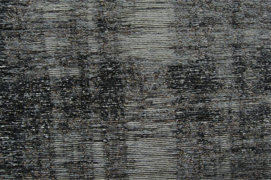 Vloerkleed / Karpet Brinker Grunge Antracite 240 x 340 cm, Handgeweven, Ophalen of Verzenden, 200 cm of meer, Grijs