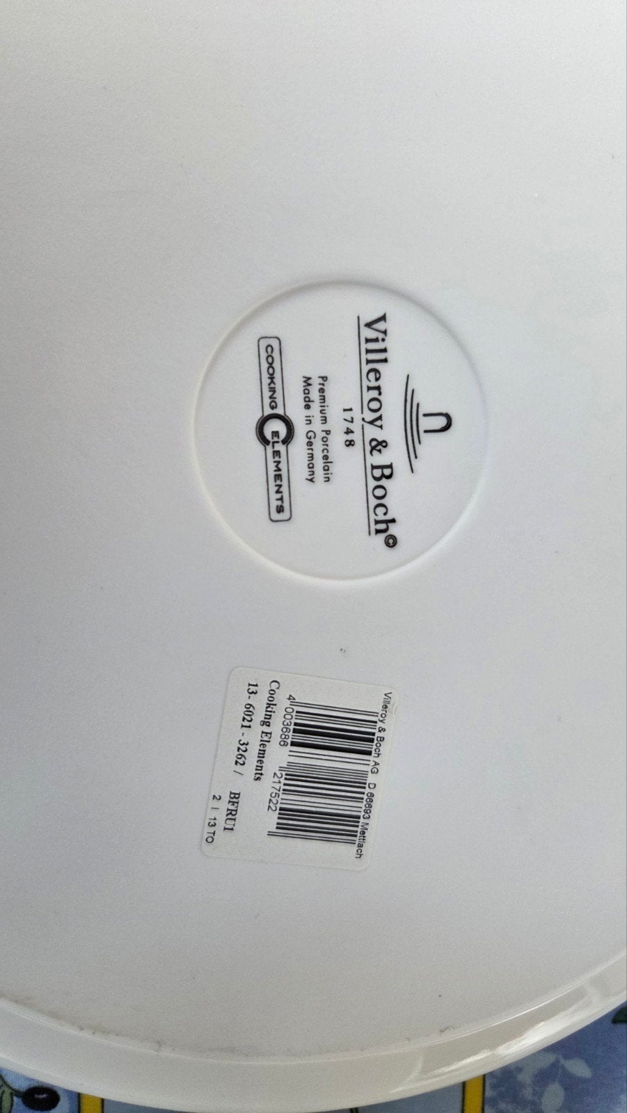 Nieuwe Villeroy & Boch schaal - Cooking Elements, Villeroy & Boch, Nieuw, Ophalen of Verzenden, Schaal of Schalen