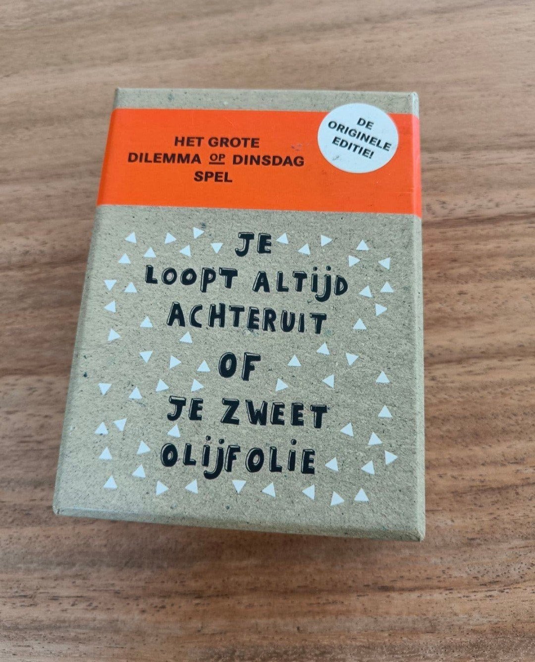 Het Grote Dilemma op Dinsdag Spel - Originele Editie, Drie of vier spelers, Ophalen of Verzenden, Zo goed als nieuw, Dilemma op Dinsdag