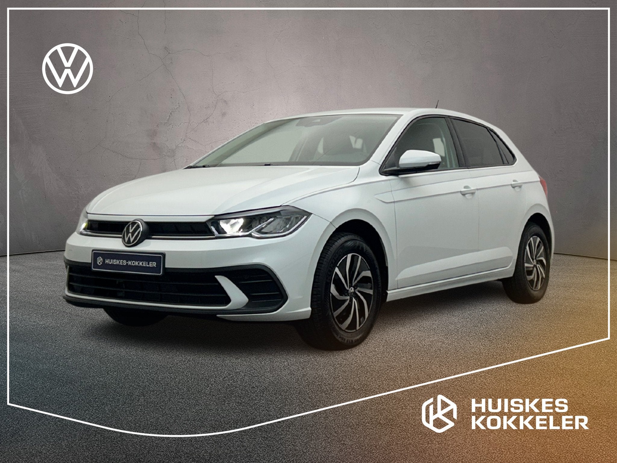 Volkswagen Polo, Auto's, Voorwielaandrijving, Euro 6, Wit, Origineel Nederlands