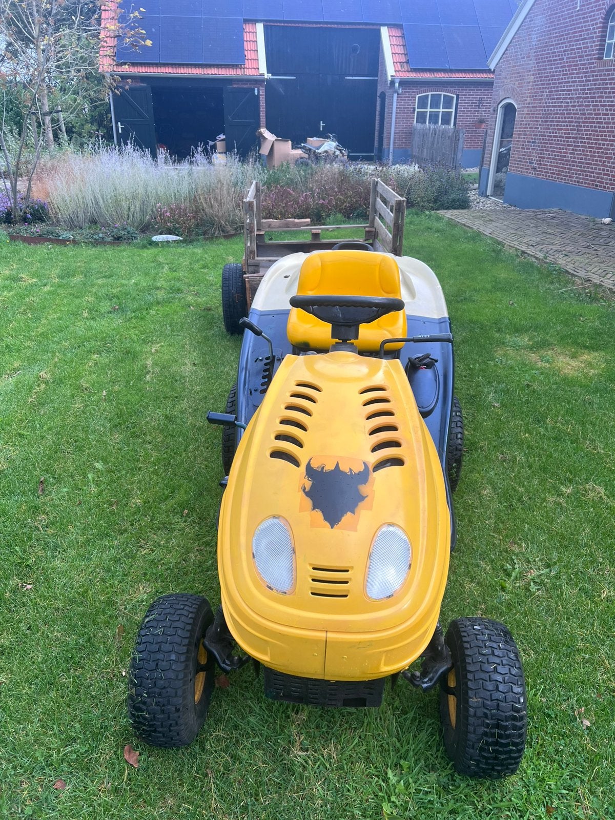 MTD Tuintrekker 18 PK Kohler + aanhanger | Start en rijdt, Ophalen, Zo goed als nieuw