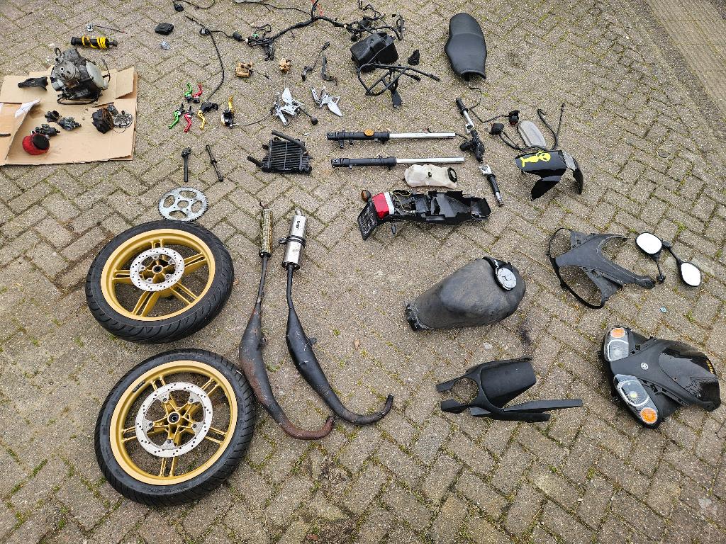 Yamaha TZR 50 onderdelen TZR50 am6 onderdelen minarelli, Gebruikt, Blok, Yamaha, Yamaha tzr50