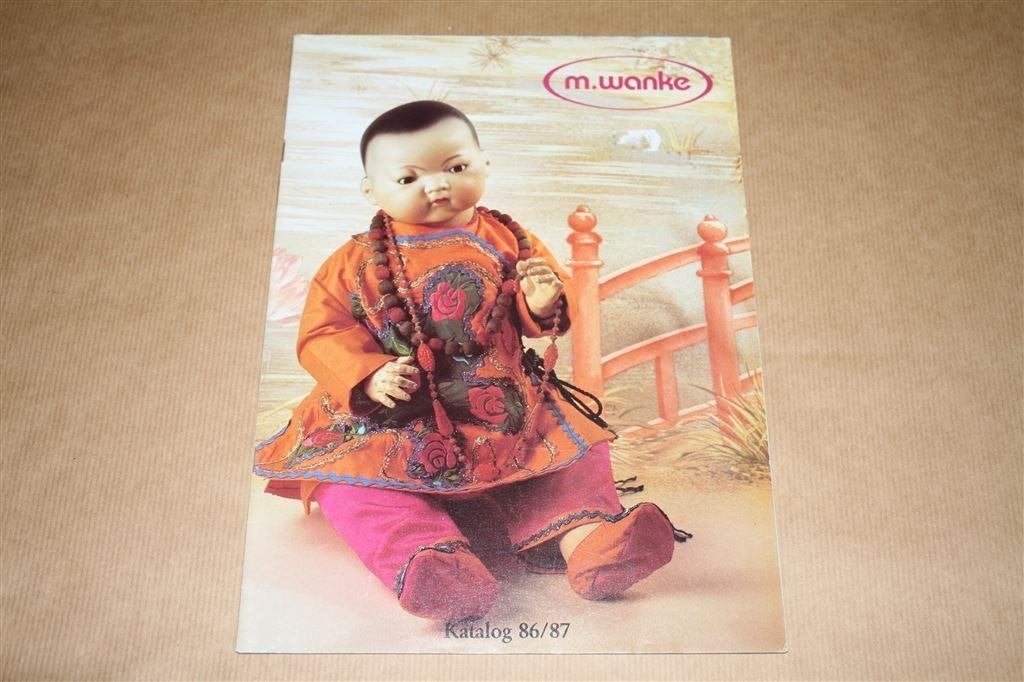 M. Wanke Catalogus 86/87 - Poppen en toebehoren !!, Verzamelen, Ophalen of Verzenden, Zo goed als nieuw, Pop