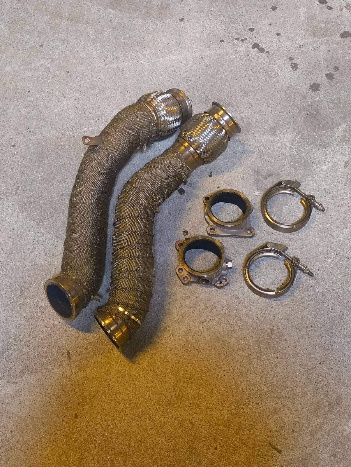 Audi S4 RS4 B5 3 inch Downpipe met adapters, Ophalen, Audi