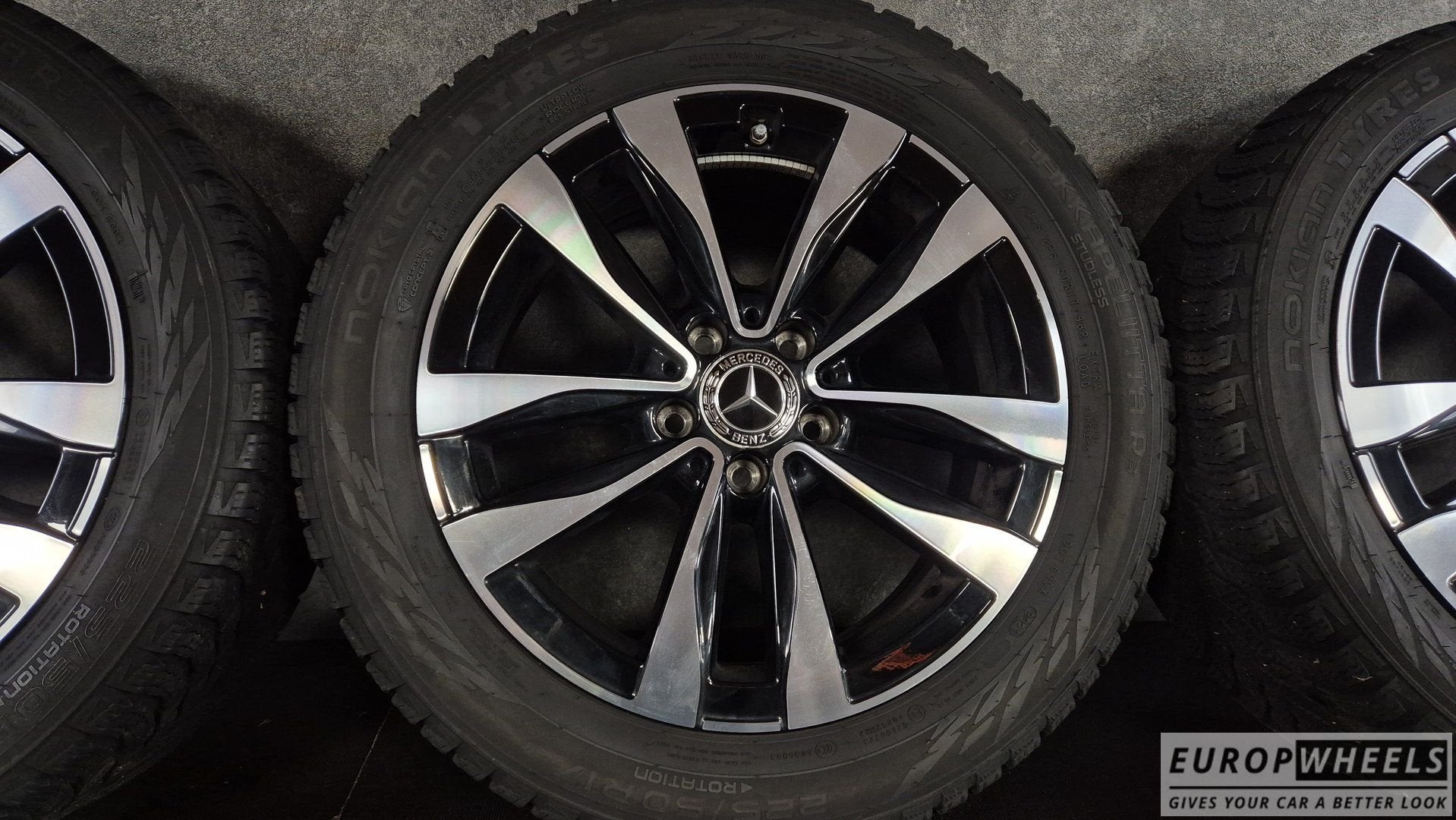 17 inch Mercedes C klasse W206 S206 Bicolor Zwart Winter