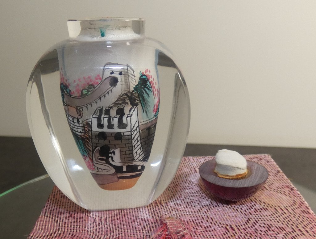 Chinese handbeschilderde snuff bottle [1984], Ophalen of Verzenden